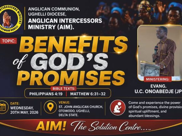 BENEFITS OF GOD’S PROMISES – Texts: Matthew 6:31–32 & Philippians 4:19